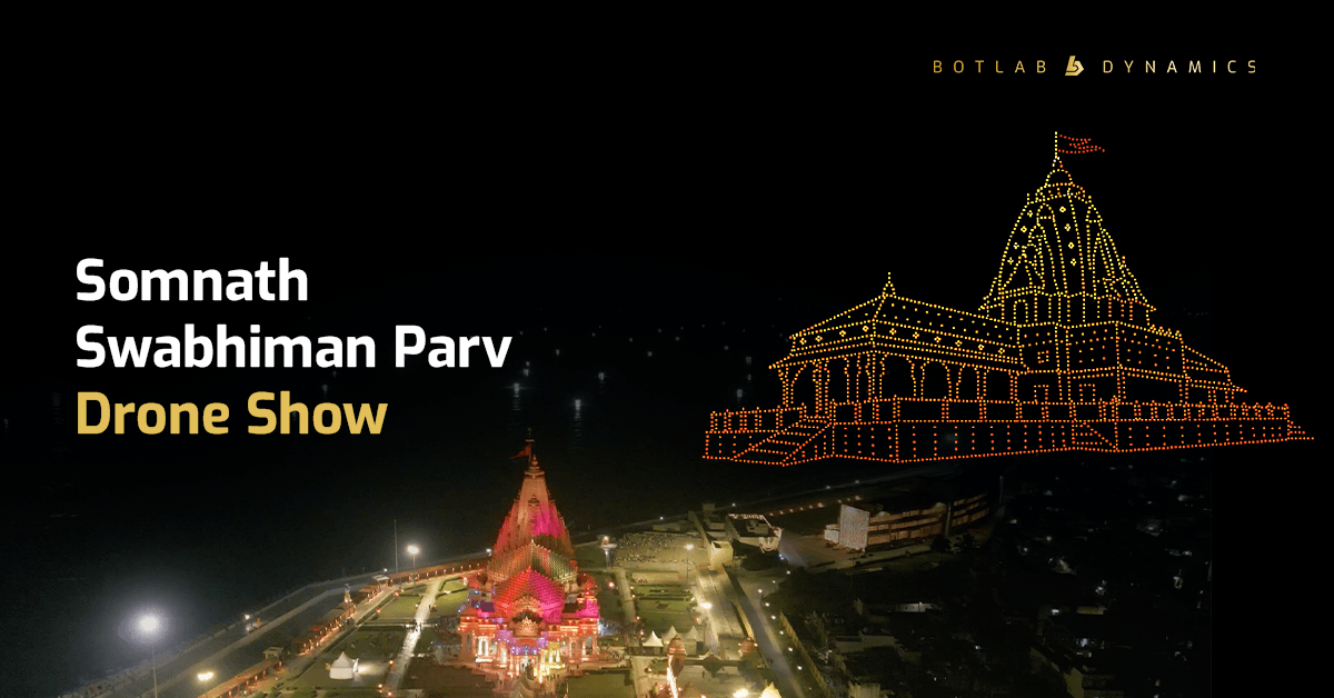 Somnath Swabhiman Parv 2026: A Grand Drone Show in Gujarat