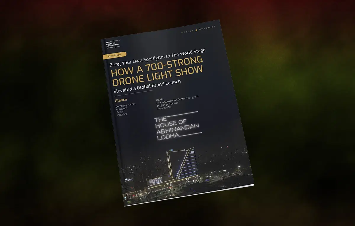 Drone Light Show for HoABL: Elevating a Global Real Estate Brand Launch