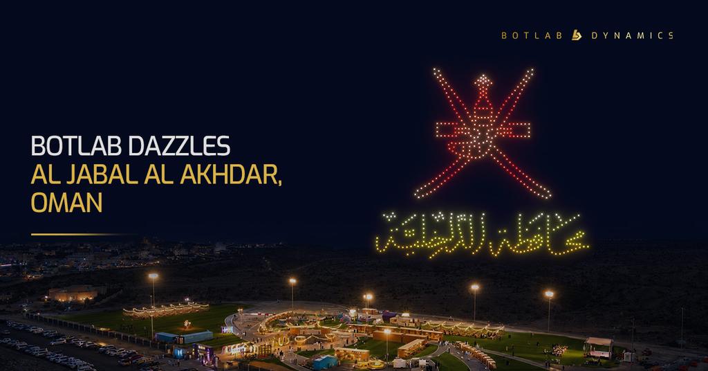 BotLab Dynamics Lights Up the Al Jabal Al Akhdar Festival 2026