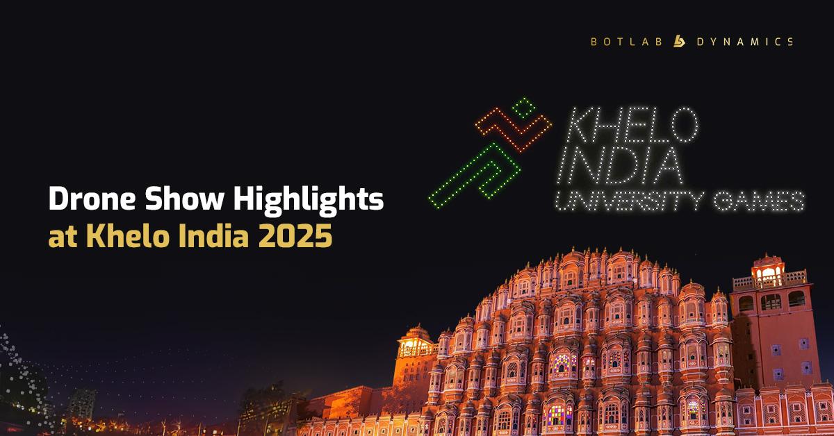 Khelo India Games 2025: Jaipur Witnesses Spectacular Drone Show