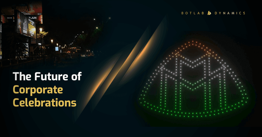 Drone Shows Redefining Major Corporate Milestone Events