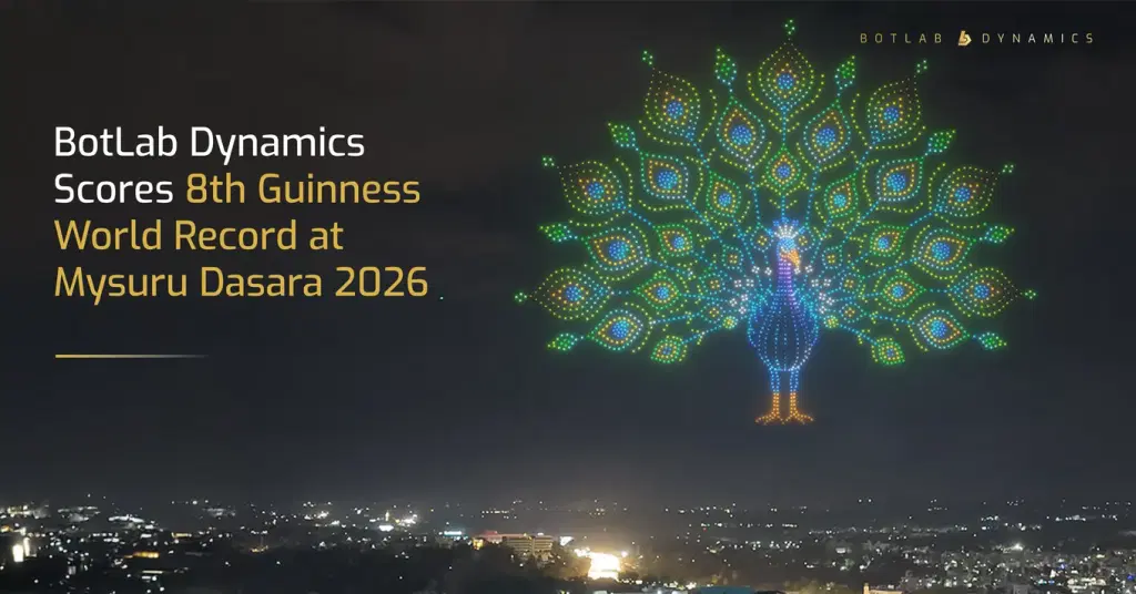 BotLab Dynamics Achieves 8th Guinness World Records at Mysore Dasara 2026
