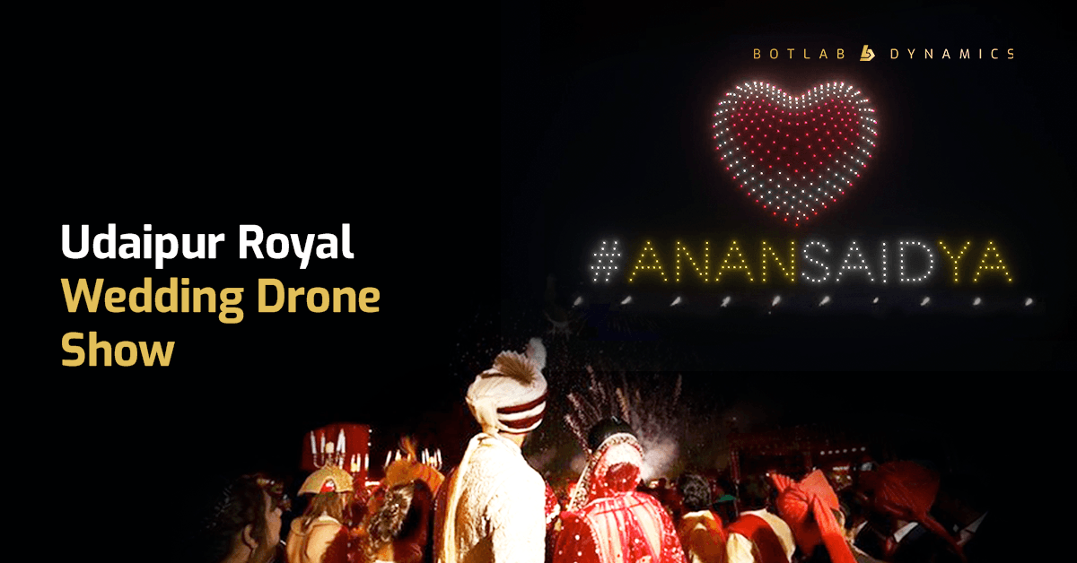 Udaipur Drone Show 2026: Elevating Royal Wedding Celebration
