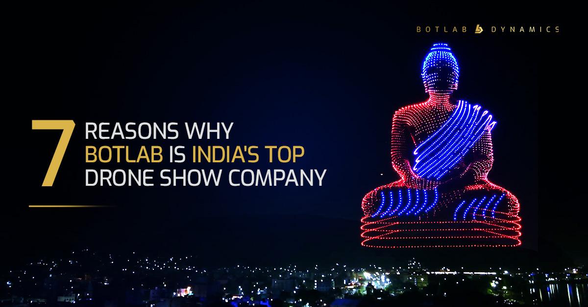 7 Reasons why BotLab is India's Top Drone Show Company