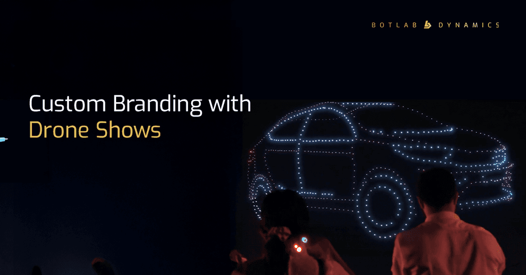 Custom Branding Opportunities with Drone Shows