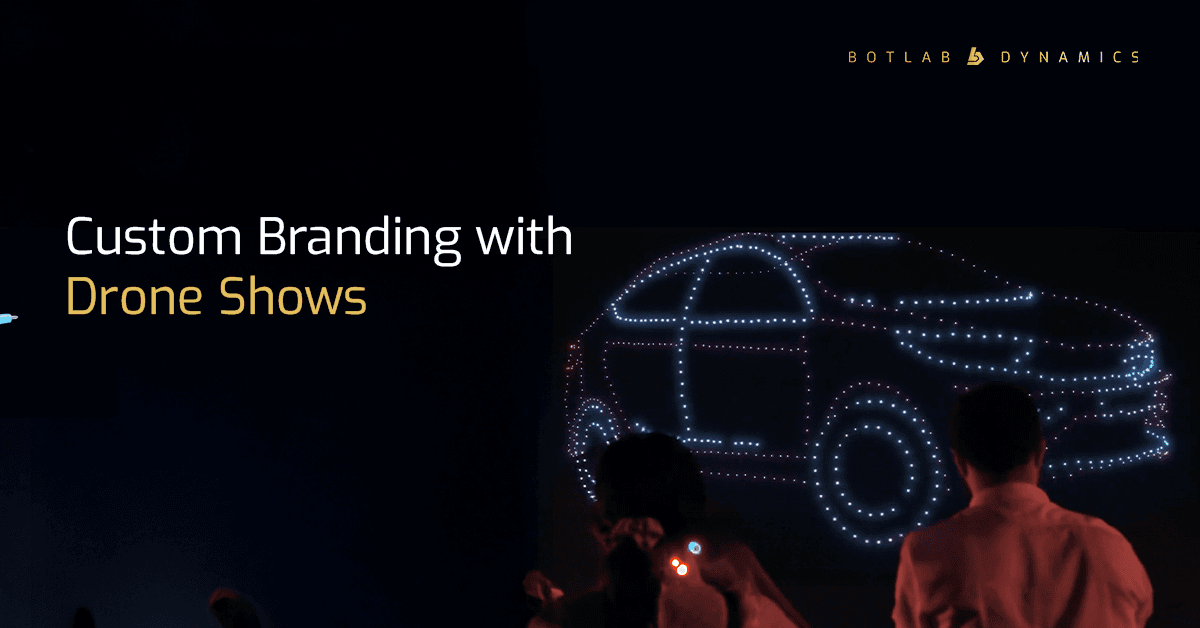 Custom Branding Opportunities with Drone Shows