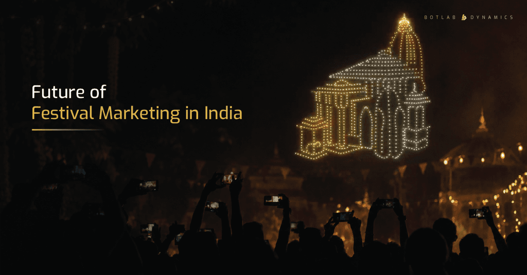 Why Drone Shows Are Becoming a Festival Marketing Essential in India