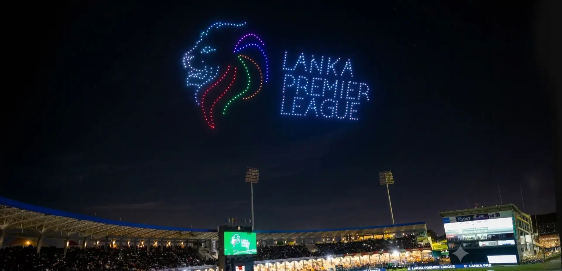 Lanka Premier League 2026 Drone Show in Colombo