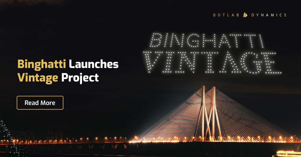 Binghatti Drone Show | BotLab Dynamics