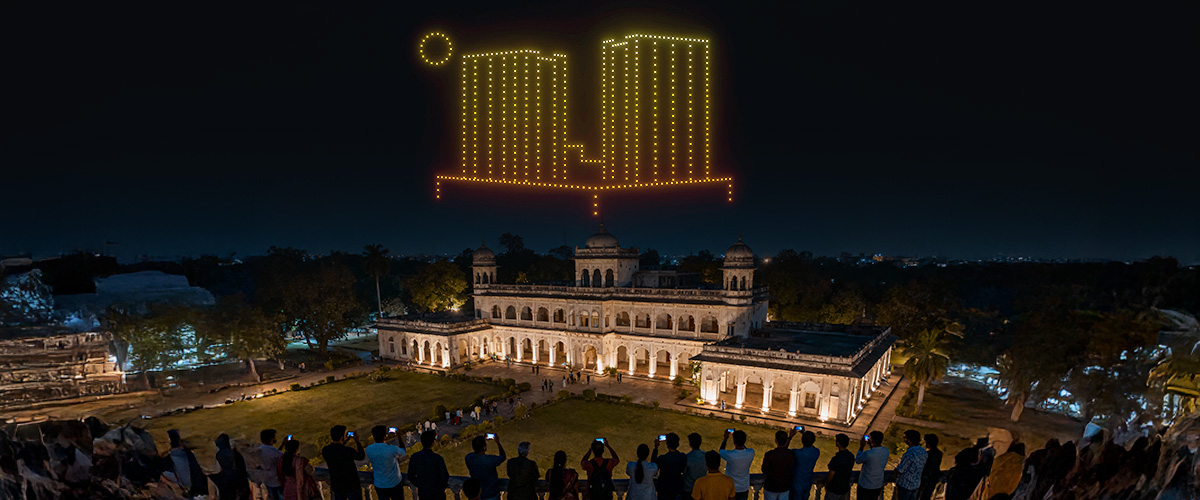 Godrej Drone Light Show 