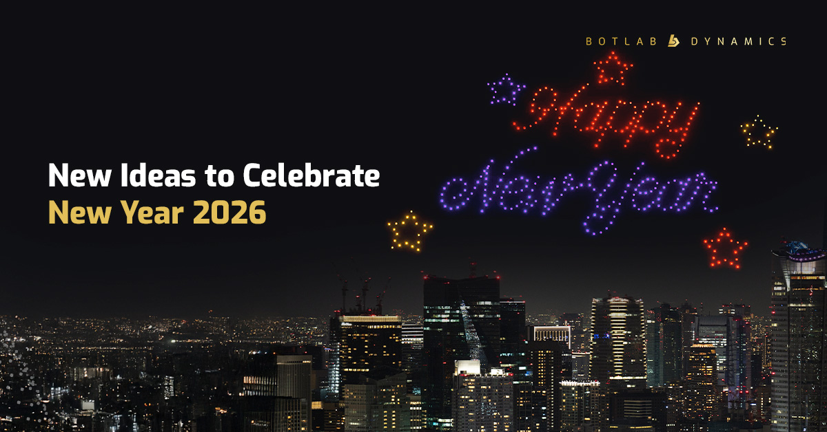 New Year Drone Show | BotLab Dynamics