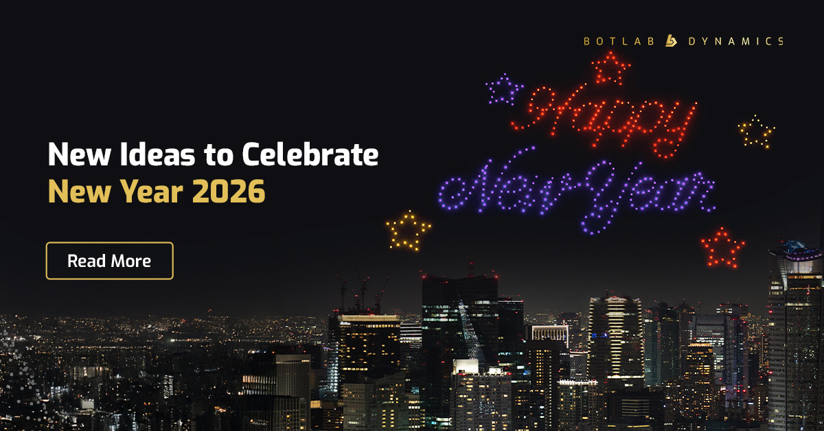 New Year Drone Show | BotLab Dynamics