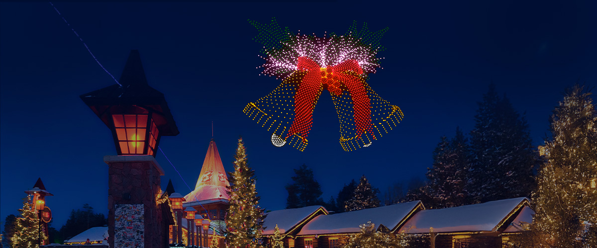 BotLab Dynamics Christmas Drone Shows Becoming A Global Trend