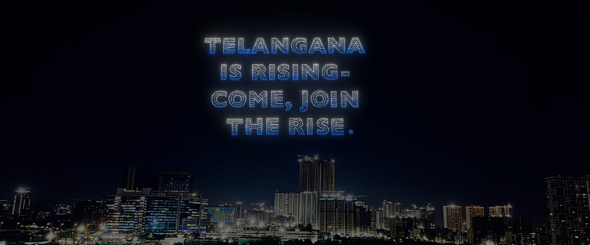 Telangana Drone Light Show