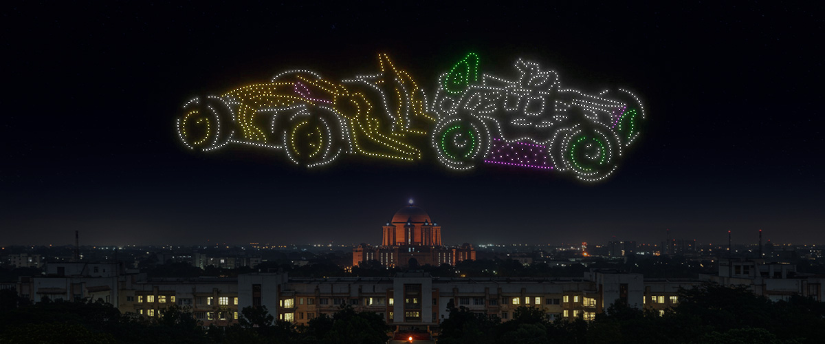 Pokémon Drone Show Setting A Benchmark for India