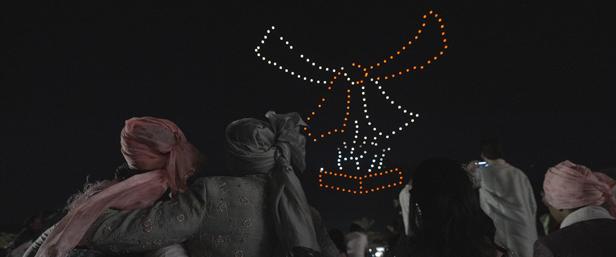 wedding drone light show | BotLab Dynamics