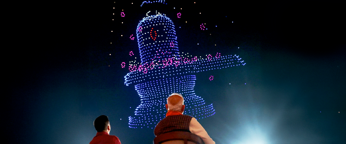 Shivling Drone Show | BotLab Dynamics