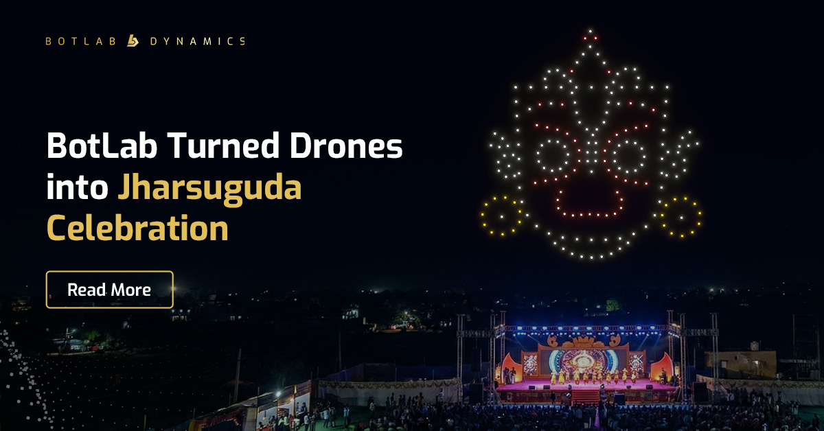 Dulduli Lok Mahotsav Drone Show | BotLab