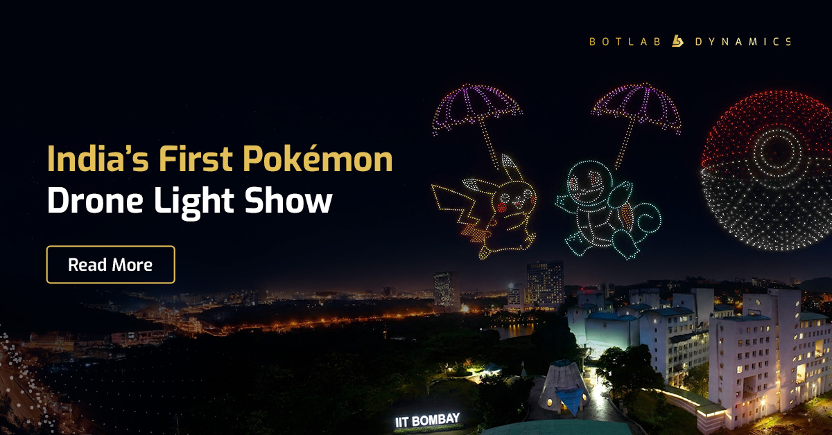 Pokémon Drone Show | BotLab Dynamics