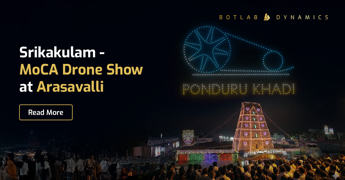 Srikakulam MoCA Drone Show | BotLab Dynamics