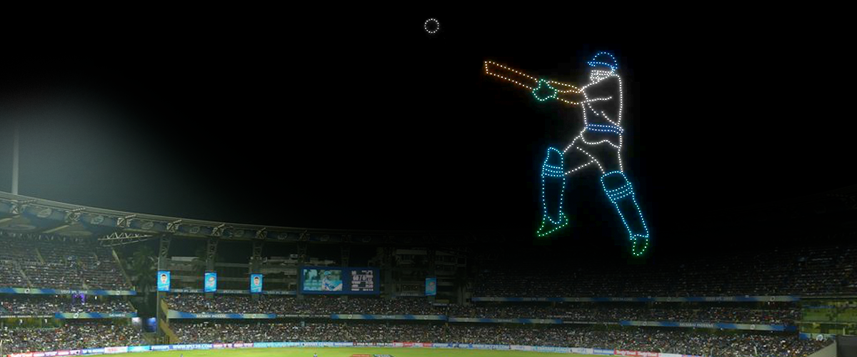 IPL drone show | BotLab Dynamics