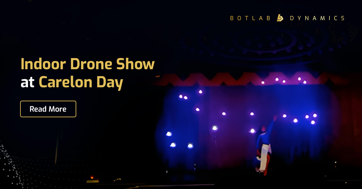 Indoor Drone Show | BotLab Dynamics