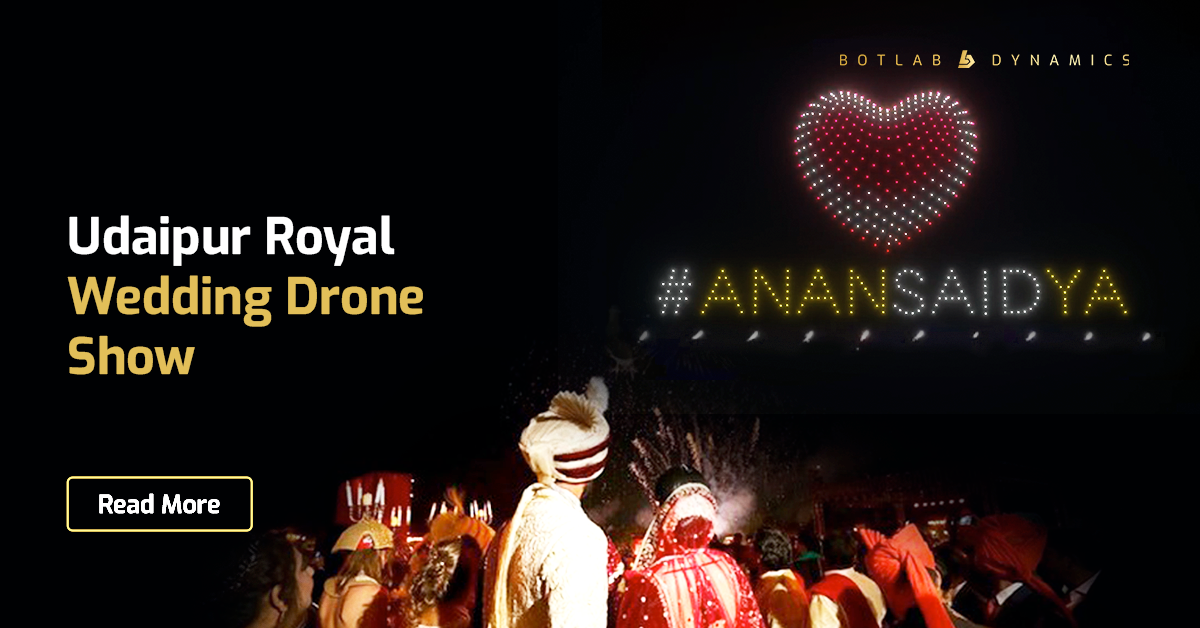 Udaipur Wedding Drone Show