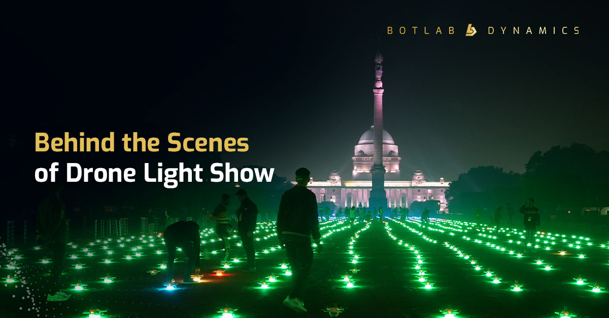 Behind the Scenes of a Drone Light Show | BotLab Dynamics