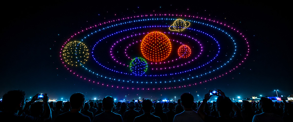 Applications of Drone Show | Botlab