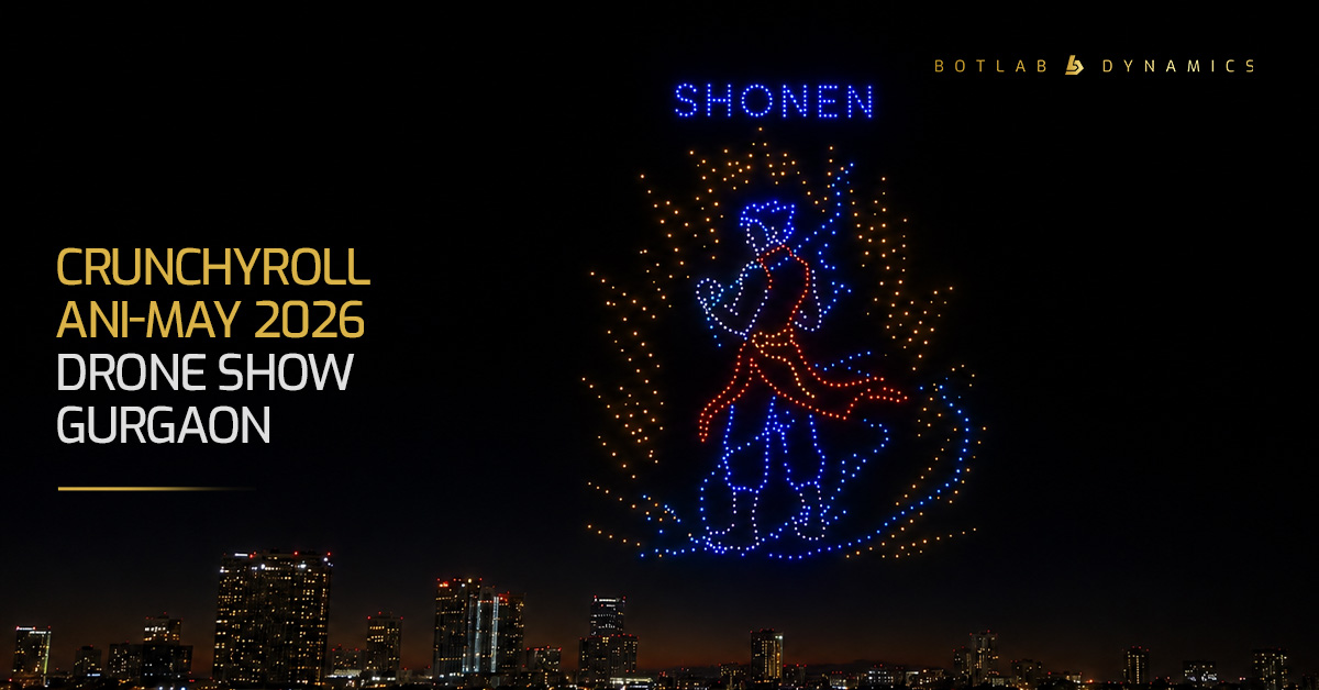 Crunchyroll Ani-May Drone Light Show