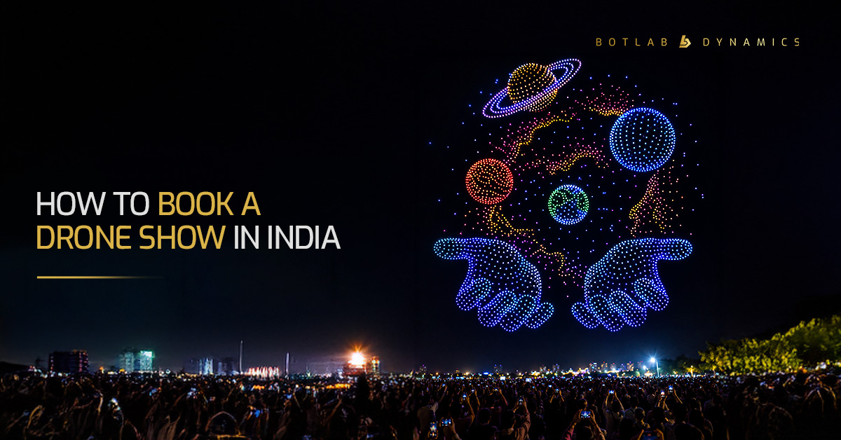 Drone Light Show in India | BotLab