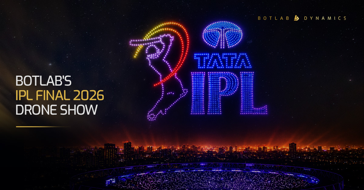 IPL Final 2026 Drone Show | BotLab Dynamics